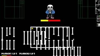 Let's Play Undertale Simulator - Sans Battle : 2 vs 1