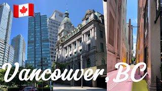 VANCOUVER VLOG, BC | Vancouver Downtown , Victoria 4k walk