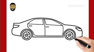 HOW TO DRAW A CAR / EASY STEP BY STEP