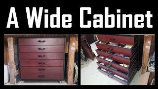 A wide cabinet for my electronics components | WoodWork | MakerMan