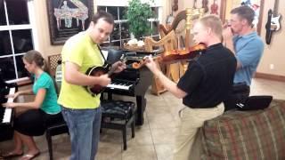 Duggar Waller Family Fun Jam Session: "Send the Light"