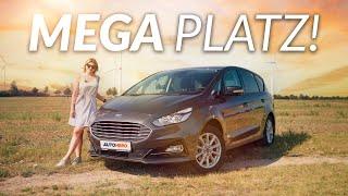 Mehr Platz als in jedem SUV: Ford S-MAX Test | Review | Fahrbericht