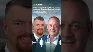Surge Battery Metals: Major Drilling Success & Upcoming Milestones | Interview Preview
