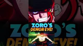 Real Mystery Behind Zoro's Left Eye - What Happened To Zoro's Left Eye? One Piece Theory #shorts