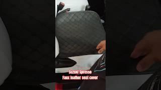 Upgrades ni Zuko Suzuki Spresso: FauxLeatherSeatCover #spresso #suzukispresso #fyp #reels #shorts
