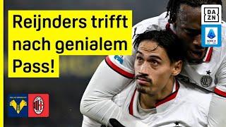 Reijnders vollendet Traumpass: Hellas Verona - AC Milan | Serie A | DAZN Highlights