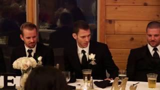 Best Man Speech Fail "My Brother's a Douche..."