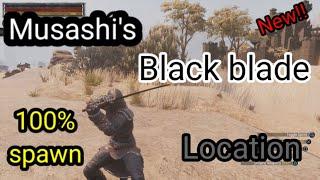 Great Katana, Musahi's Black blade 100% spawn location Conan Exiles Age of War 2024