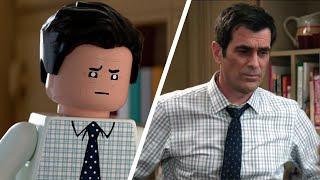 Modern Family ... in LEGO | "Offensive Line" [Blender Animation]