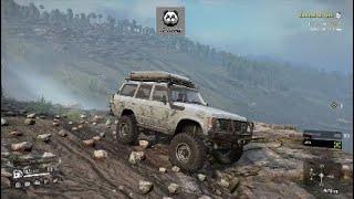 Toyota Land cruiser 60 Trial cruiser snow runner PS4 2024 Myanmar north Shan state Namkham