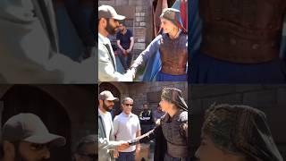 kuruluş family meet his fans️‍ Osmanbey  balahatun #kurulusosman#viralshort #trending #edit