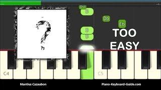 XXXTENTACION Changes Right Hand Slow Easy Piano Tutorial