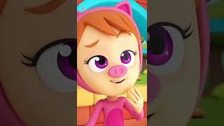 Three Little Pigs #shorts #kidssong #cartoonvideos #kidstvfairytales #nurseryrhymes #ytshorts