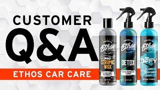 Customer Q&A #1! | Ceramic Wax PRO | Defy | Detox - Ethos Car Care