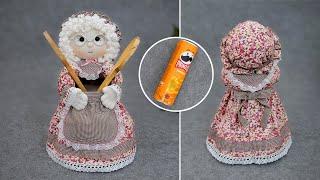 Sweet Granny is your helper in the kitchenNo sewing machineNo pattern🪡DIY