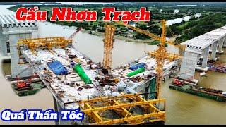 CẦU NHƠN TRẠCH THUỘC VÀNH ĐAI 3 THI CÔNG QUÁ THẦN TỐC