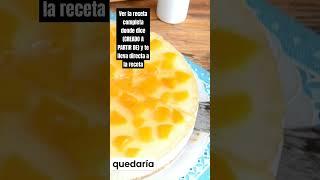 MOUSSE DE MELOCOTON EN ALMIBAR #melocotón #melocoton #moussedemelocoton #cheesecake #mousse #postre