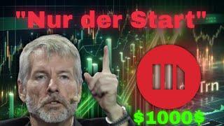 Startet die MicroStrategy Aktie JETZT so richtig?