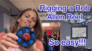 How to rig a Rob Allen reel!!!