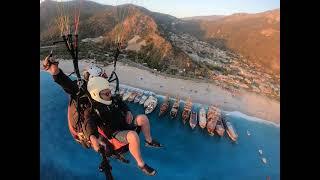 Oludeniz, Babadag.  параглайдинг на закате и немного экстрима.Турция .Eftelya Paragliding .