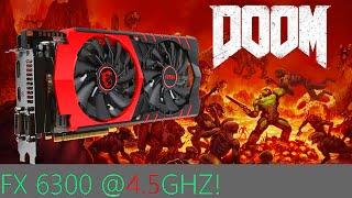 DOOM Ultra on AMD R9 390 FX 6300 4.5ghz Driver 16.5.3