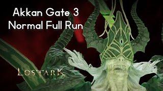 Akkan Normal Gate 3 Full Run Bard | Lost Ark