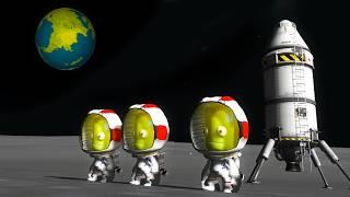 Going to the Mun in KSP used to be MUCH harder