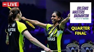  LIVE - Tan/Thinaah (MAS) VS Jia/Zhang (CHN) | Orleans Masters 2025 Live | Quarter Final