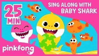 Adventure Sharks and more | Sing Along with Baby Shark | Compilation | Pinkfong! Songs for Children