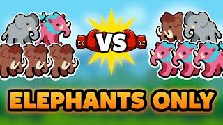 Super Auto Pets but we can only use ELEPHANTS