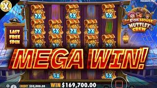 The Dog House Muttley Crew  EPIC WIN You Just Need To See!  New Online Slot BIG WIN - Pragmatic!