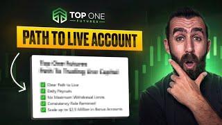 How to Get a LIVE Account with Top One Futures!