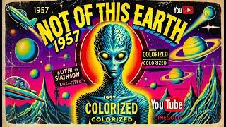 Not of This Earth (1957) - Colorized | Classic Sci-Fi Horror Movie