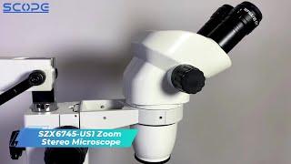 Single Universal Stand Stereo Microscope SZX6745-US1 Binocular Model