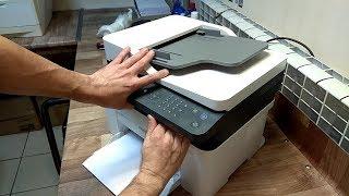 HP Laser MFP 135 / 137 Как достать, вытащить картридж