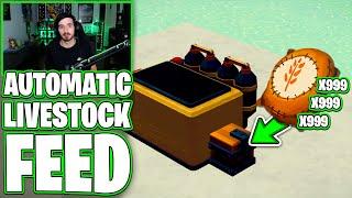 Craftopia Automatic Livestock Feed, Logs and Straw | Craftopia Guide | Caztecx