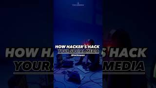 How Hackers Hack Your Social Media Accounts! #shorts #ethicalhacker #tips #tech #soicalmedia #hack