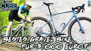 Cube Nuroad 2025 Test: Rival AXS Gravel Bike für 3.000 € – das Cube Gravel Bike!