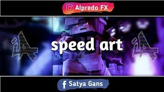 SPEED ART ~render by @Snexzy~ edit it  'PS TOUCH' #1