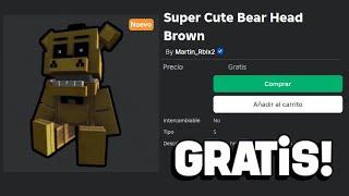 ¡RÁPIDO! RECLAMA ESTE ITEM TOTALMENTE GRATIS EN ROBLOX