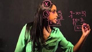 How to Do Two-Step Equations With Rational Numbers in Grade Seven : Math Fundamentals