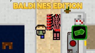 Baldi but 2d version | Baldi's Basics Nes Edition [Baldi's Basics Mod]