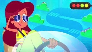 Zig & Sharko | Driving Lessons with Marina (Season 3) BEST CARTOON COLLECTION | New Episodes in HD