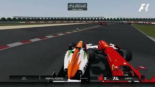 Fernando Alonso got airborne