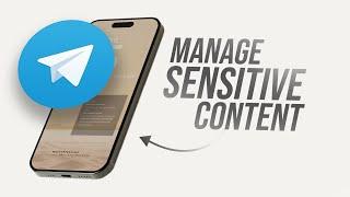 How to Turn Off Telegram Sensitive Content on iPhone (tutorial)