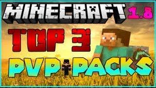 TOP 3 MINECRAFT PVP DEFAULT EDITS! - 1.8 (PVP Texture/Resource Packs)