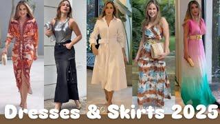 Trending New Dresses & Skirts for February 2025