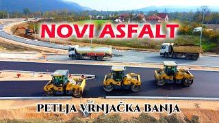 MORAVSKI KORIDOR Danas novi asfalt, petlja Vrnjačka Banja, 31.10.2024