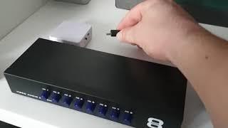 Connecting multiple retro consoles to hdmi tv (switch box with converter)