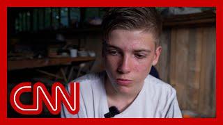 'Sometimes I feel pain': Ukrainian teen explains being injured during war